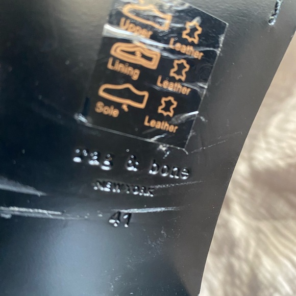 Black Leather Chelsea Boot - Picture 7 of 12